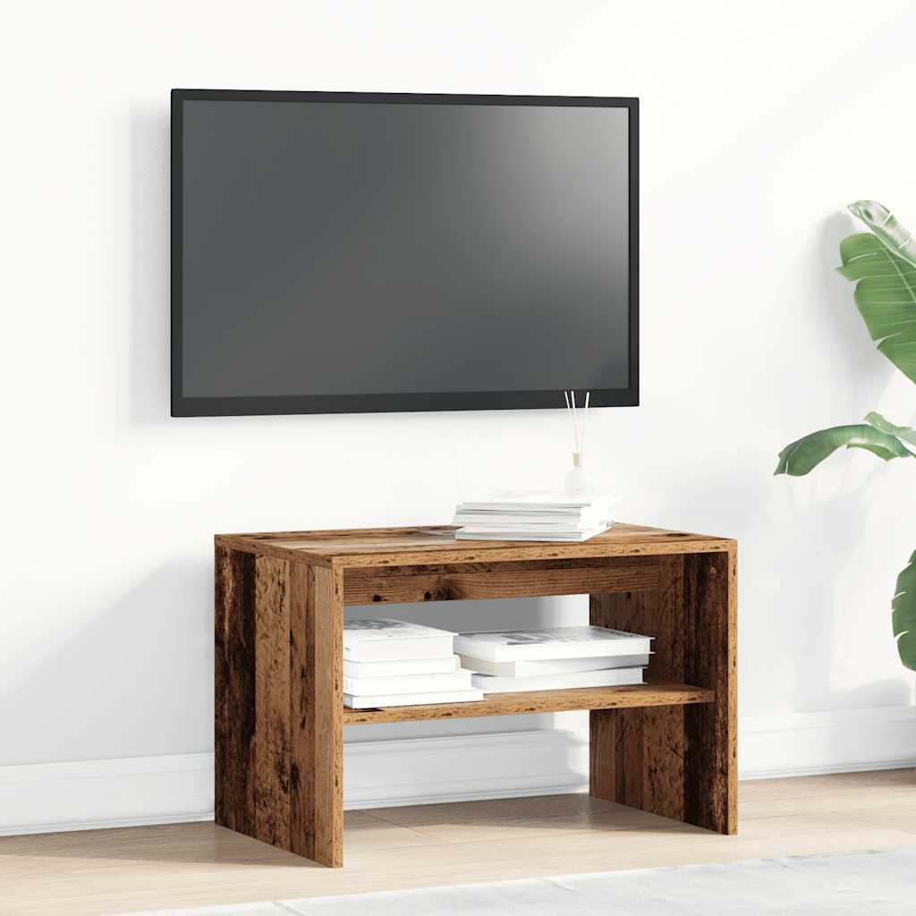 vidaXL Szafka RTV Stare drewno 60x40x40 cm Drewno klejone