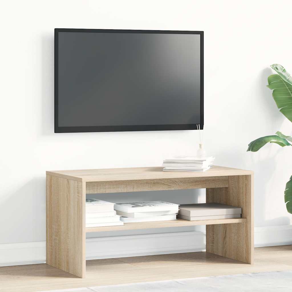 vidaXL Szafka pod TV, dąb sonoma, 80 x 40 x 40 cm, płyta wiórowa