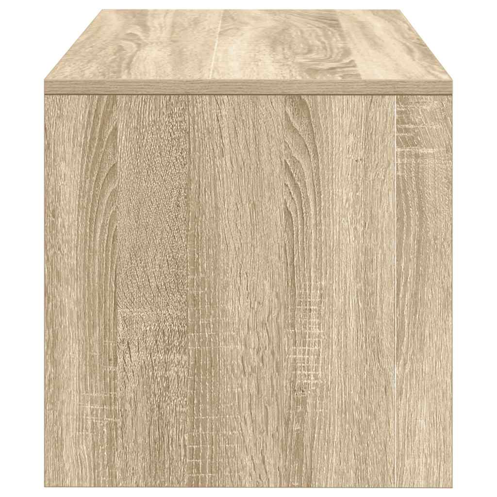 vidaXL Szafka pod TV, dąb sonoma, 80 x 40 x 40 cm, płyta wiórowa