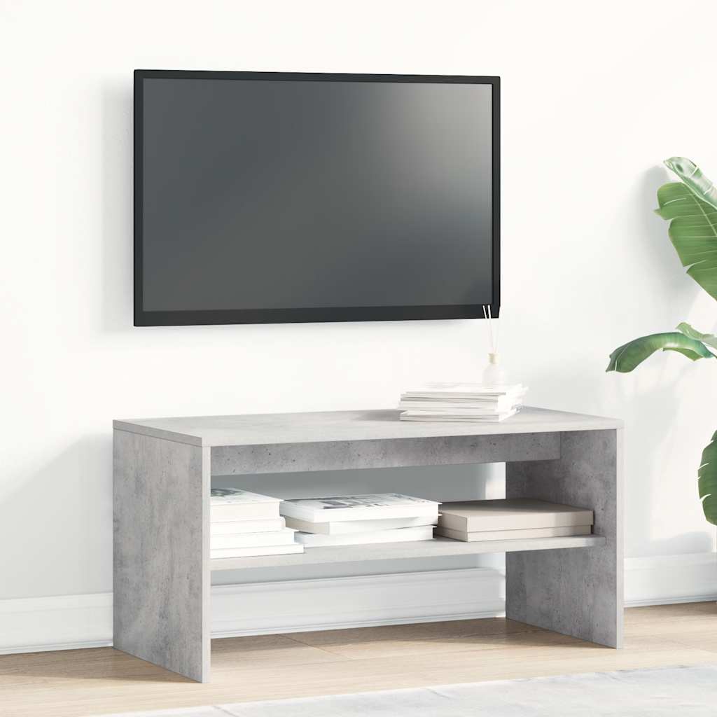 vidaXL Szafka pod TV, betonowy szary, 80 x 40 x 40 cm, płyta wiórowa