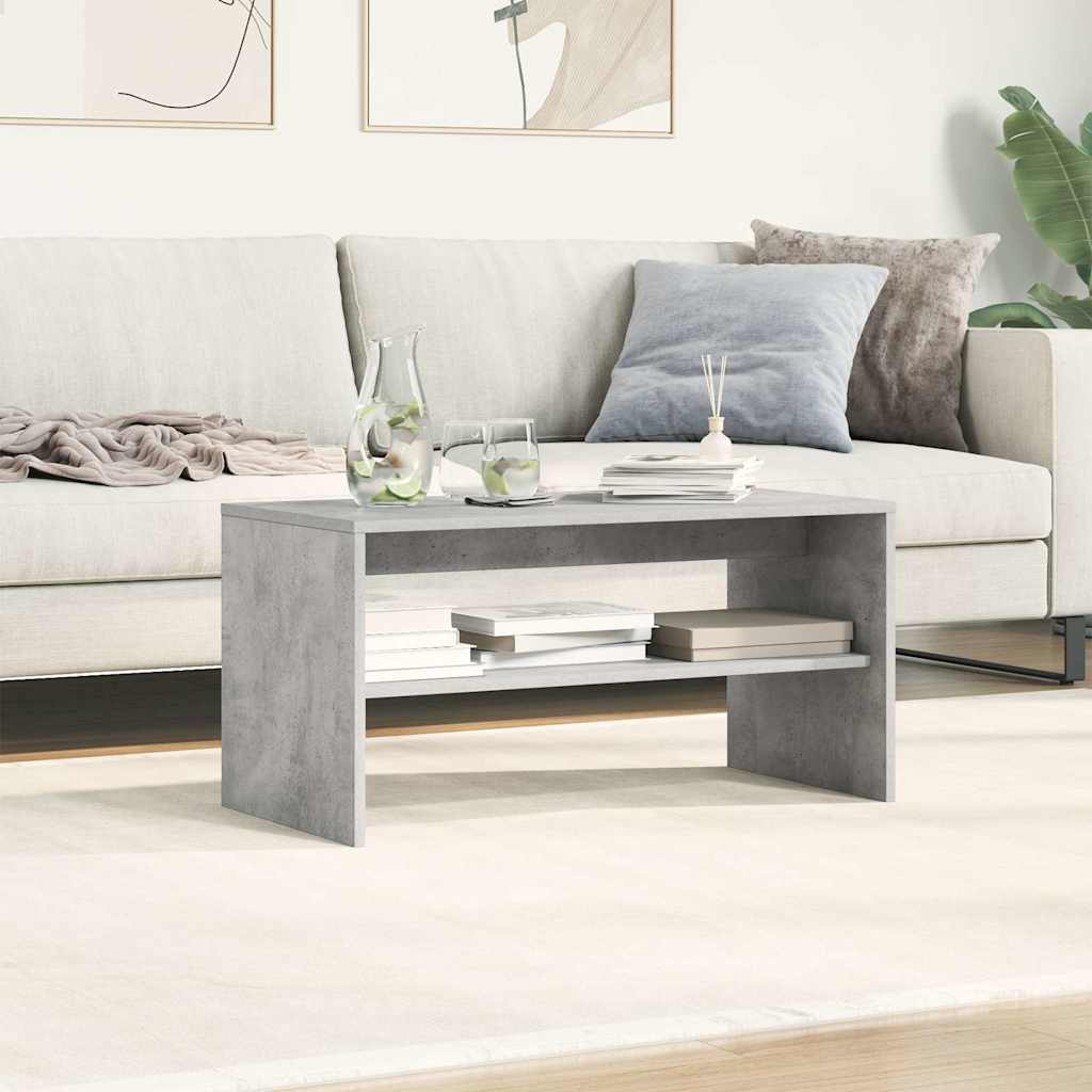vidaXL Szafka pod TV, betonowy szary, 80 x 40 x 40 cm, płyta wiórowa