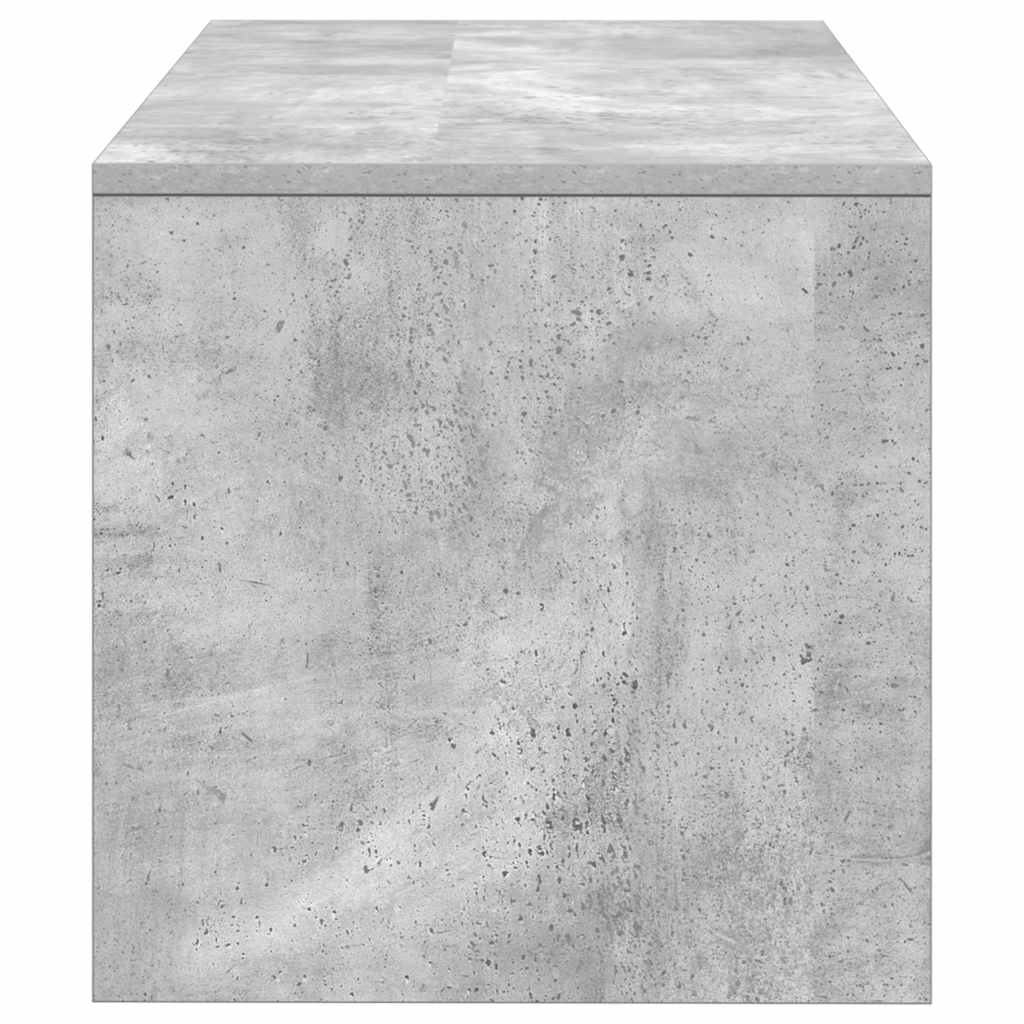 vidaXL Szafka pod TV, betonowy szary, 80 x 40 x 40 cm, płyta wiórowa