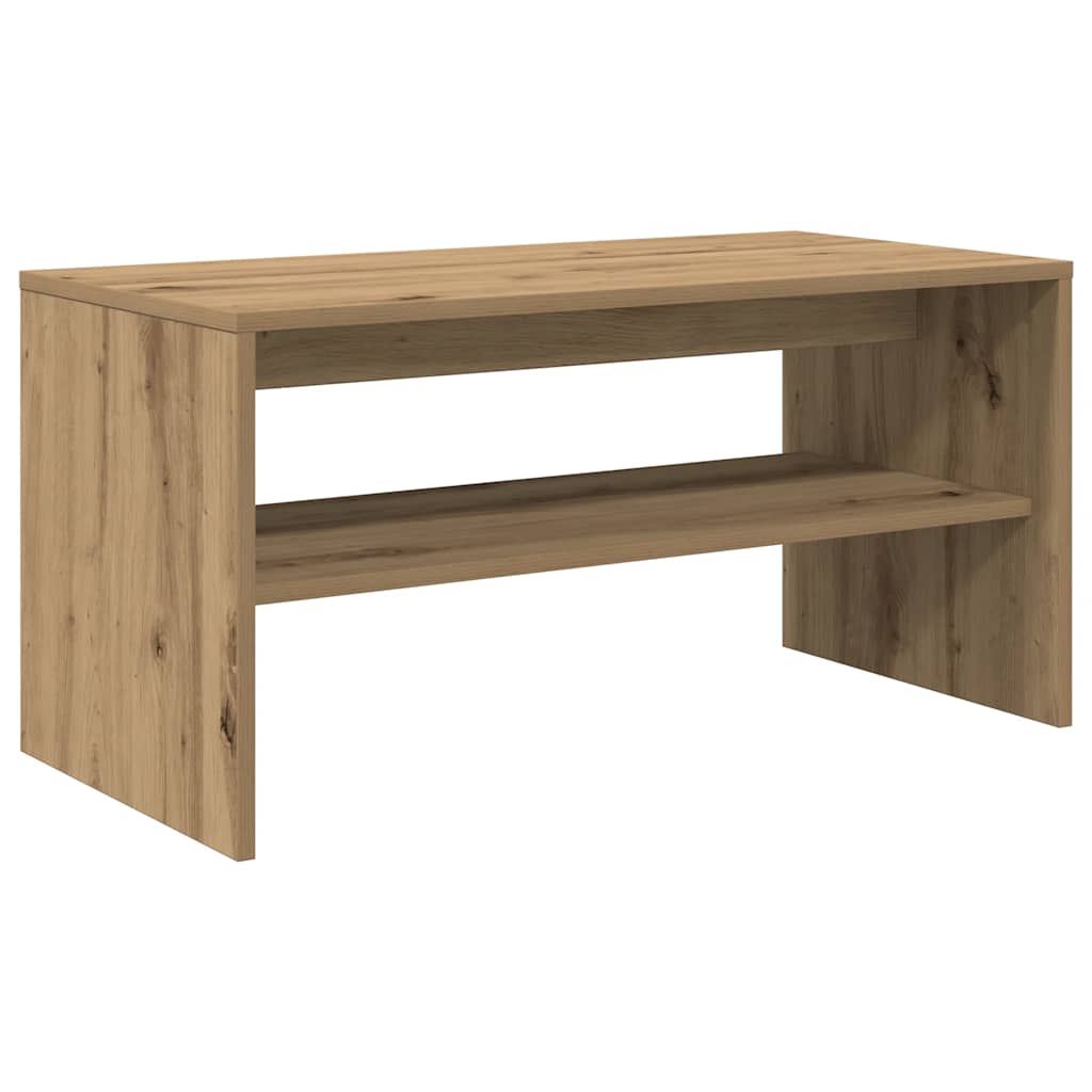 vidaXL Szafka TV, dąb artisan, 80x40x40 cm, materiał drewnopochodny