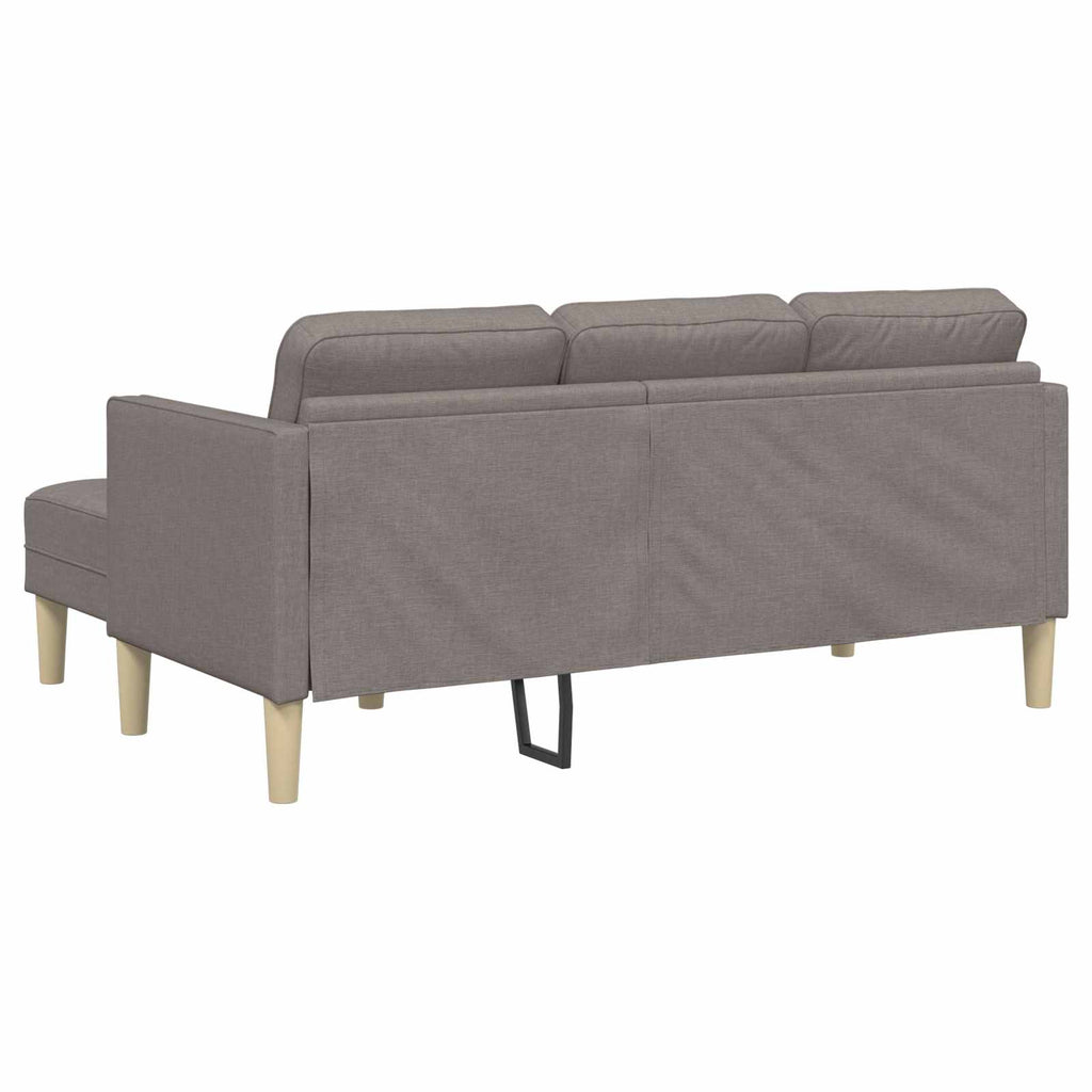 vidaXL Zestaw Sof z poduszką 2 pcs Ciemnoszary Poliester