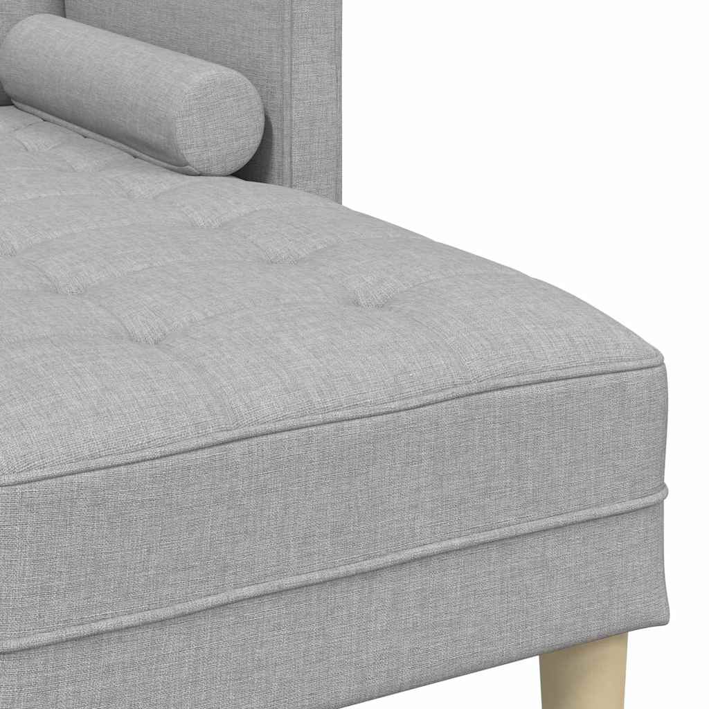 vidaXL Zestaw Sof 2 pcs Szary chmur 173 x 131 x 67 cm Poliester