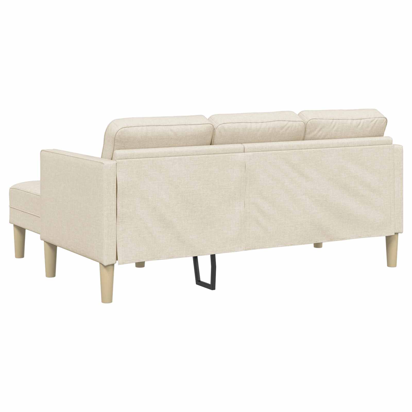 vidaXL Zestaw Sof z poduszką 2 pcs Płótno Poliester