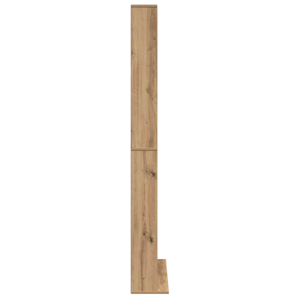 vidaXL Kabinet na płyty CD Dąb rzemieślniczy 101 x 23 x 177,5 cm