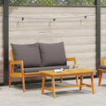 vidaXL Zestaw bistro 2 pcs Olej Naturalny Lite Drewno Akacji