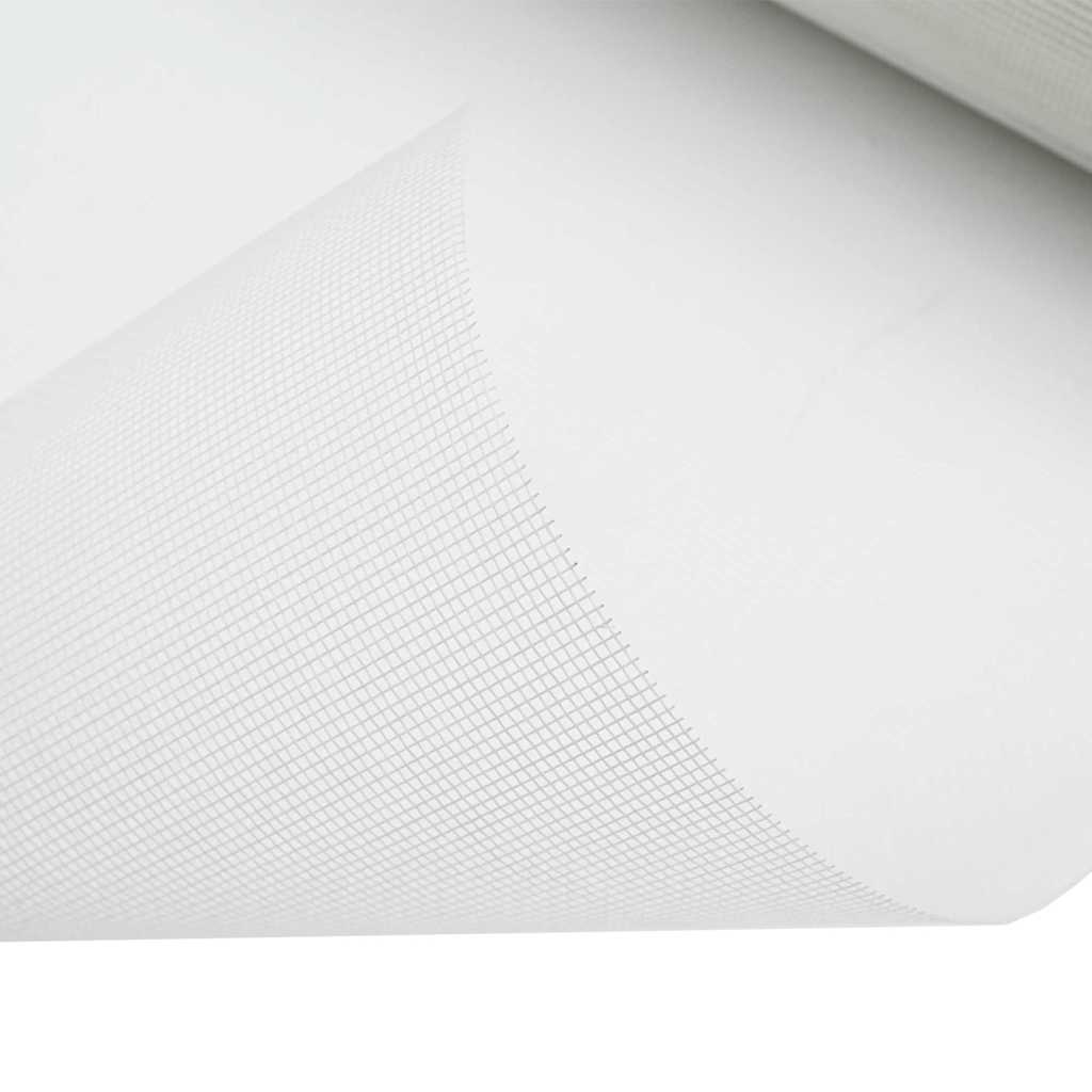 vidaXL Siatka na owady Biały 100 x 1000 cm Włókno szklane