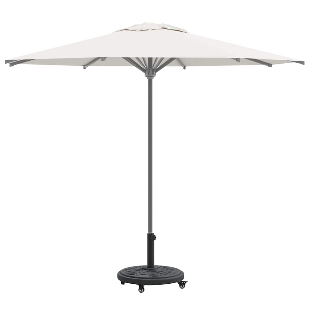 vidaXL Podstawa do parasola Art Deco Czarny Ø 45 x 39,5 cm Żelazo