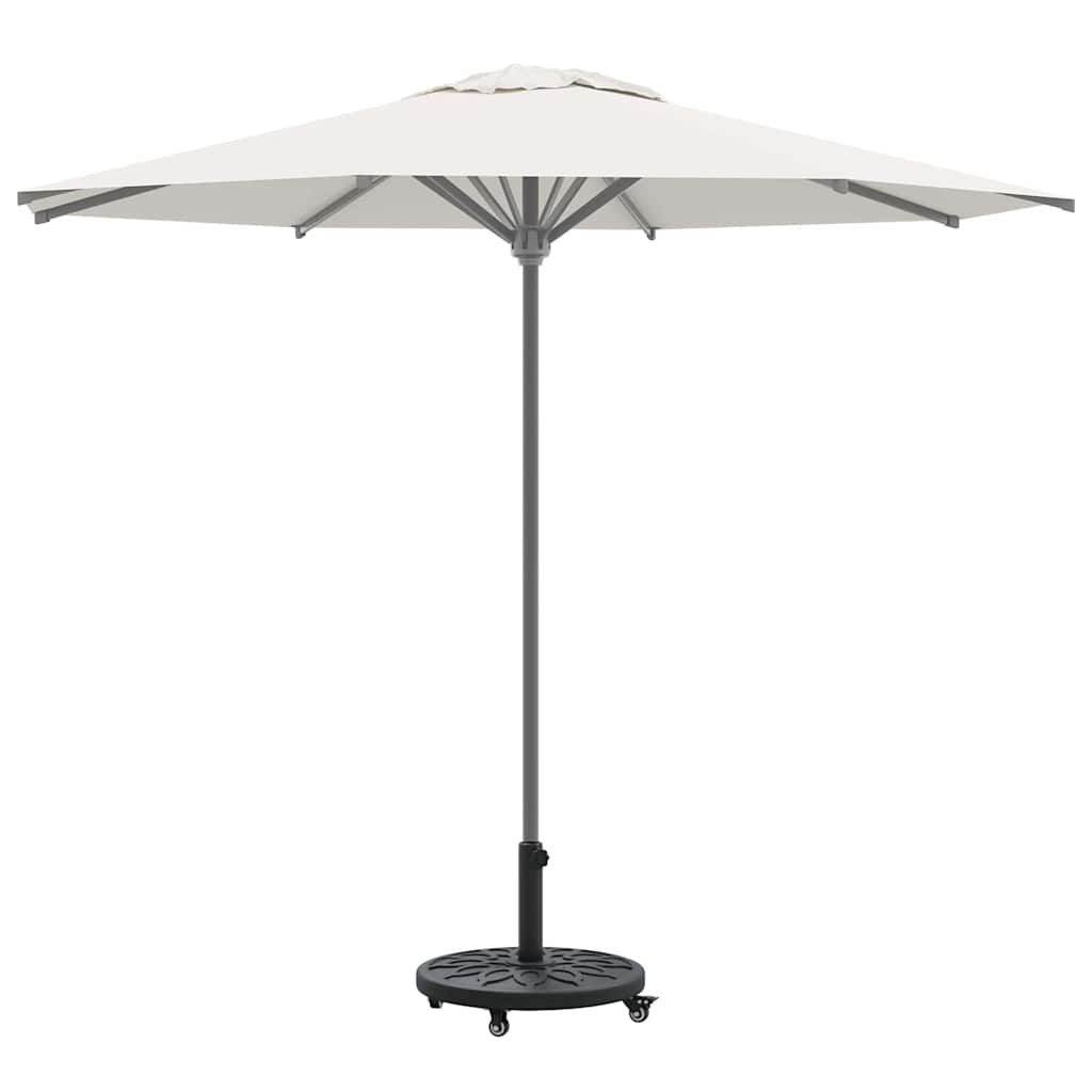 vidaXL Podstawa do parasola Art Deco Czarny Ø 45 x 39,5 cm Żelazo