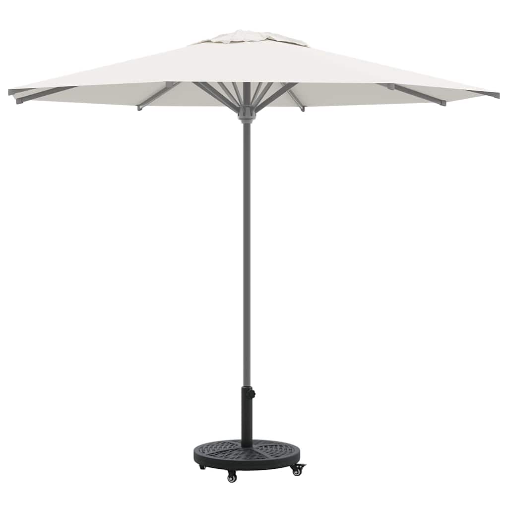 vidaXL Podstawa do parasola Art Deco Czarny Ø 45 x 39,5 cm Żelazo
