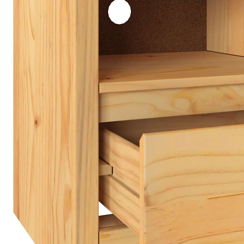 vidaXL Szafka pod telewizor z szufladą Drammen Dąb 99 x 43 x 55 cm