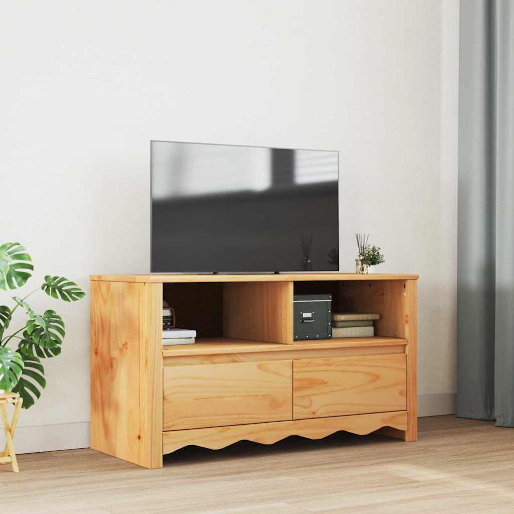 vidaXL Szafka pod telewizor z szufladą Drammen Dąb 99 x 43 x 55 cm