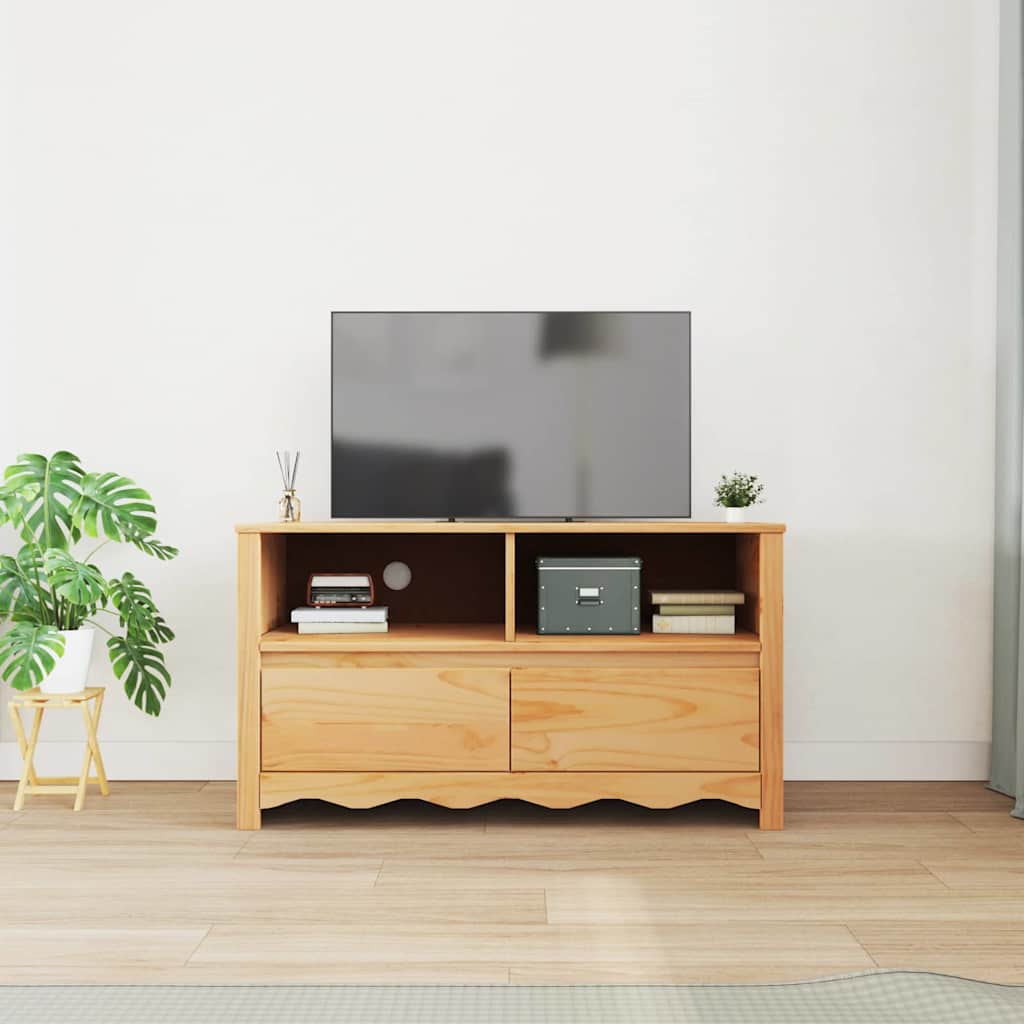 vidaXL Szafka pod telewizor z szufladą Drammen Dąb 99 x 43 x 55 cm