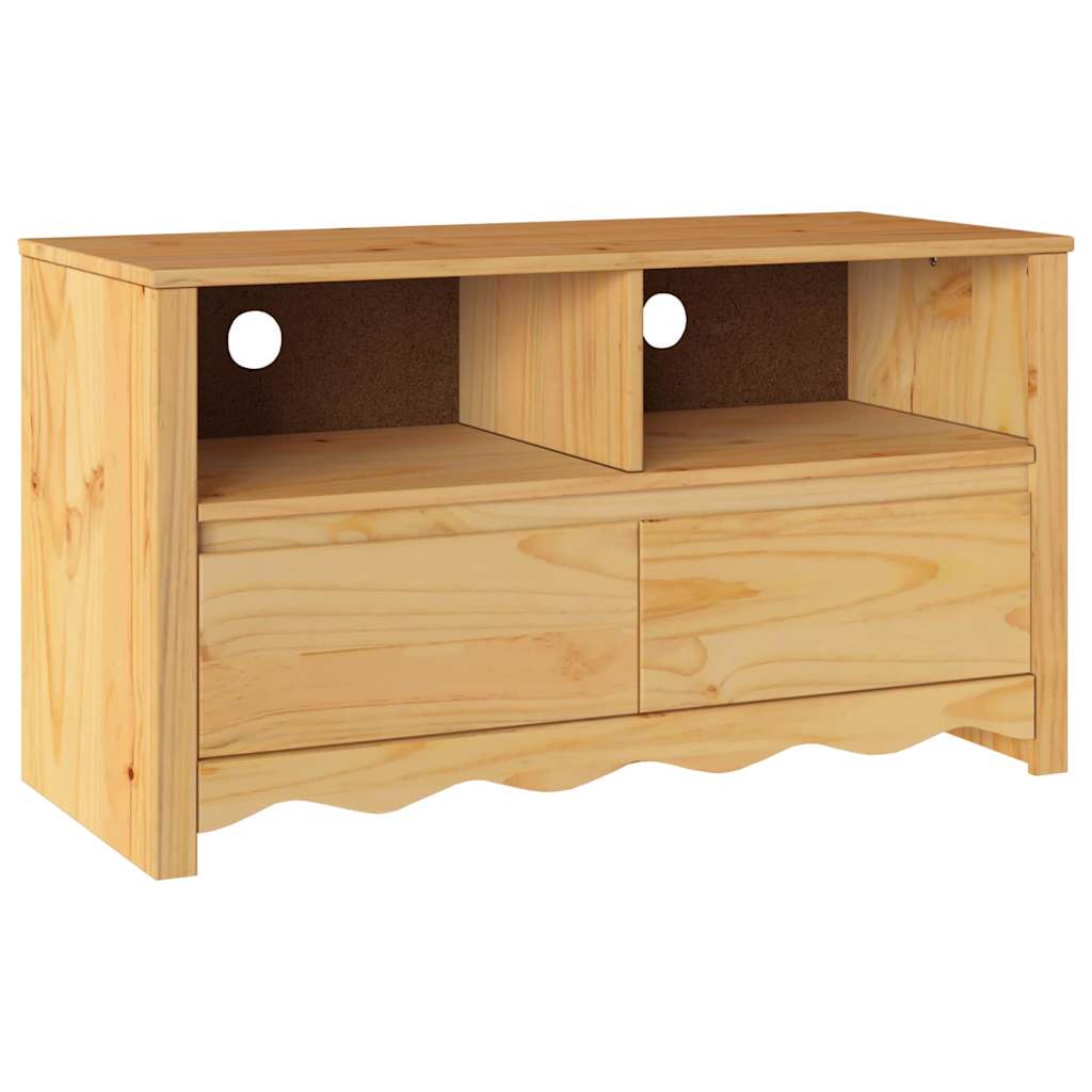 vidaXL Szafka pod telewizor z szufladą Drammen Dąb 99 x 43 x 55 cm