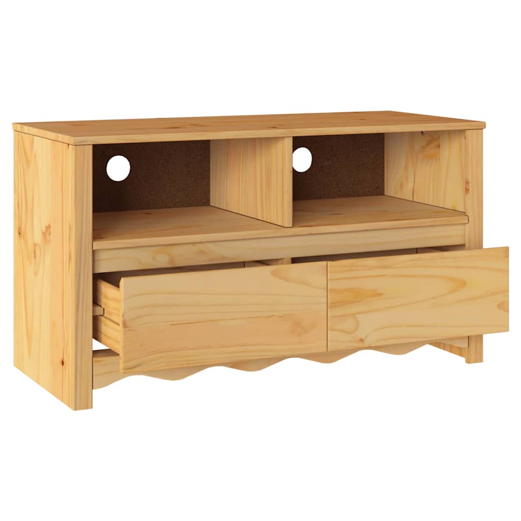 vidaXL Szafka pod telewizor z szufladą Drammen Dąb 99 x 43 x 55 cm