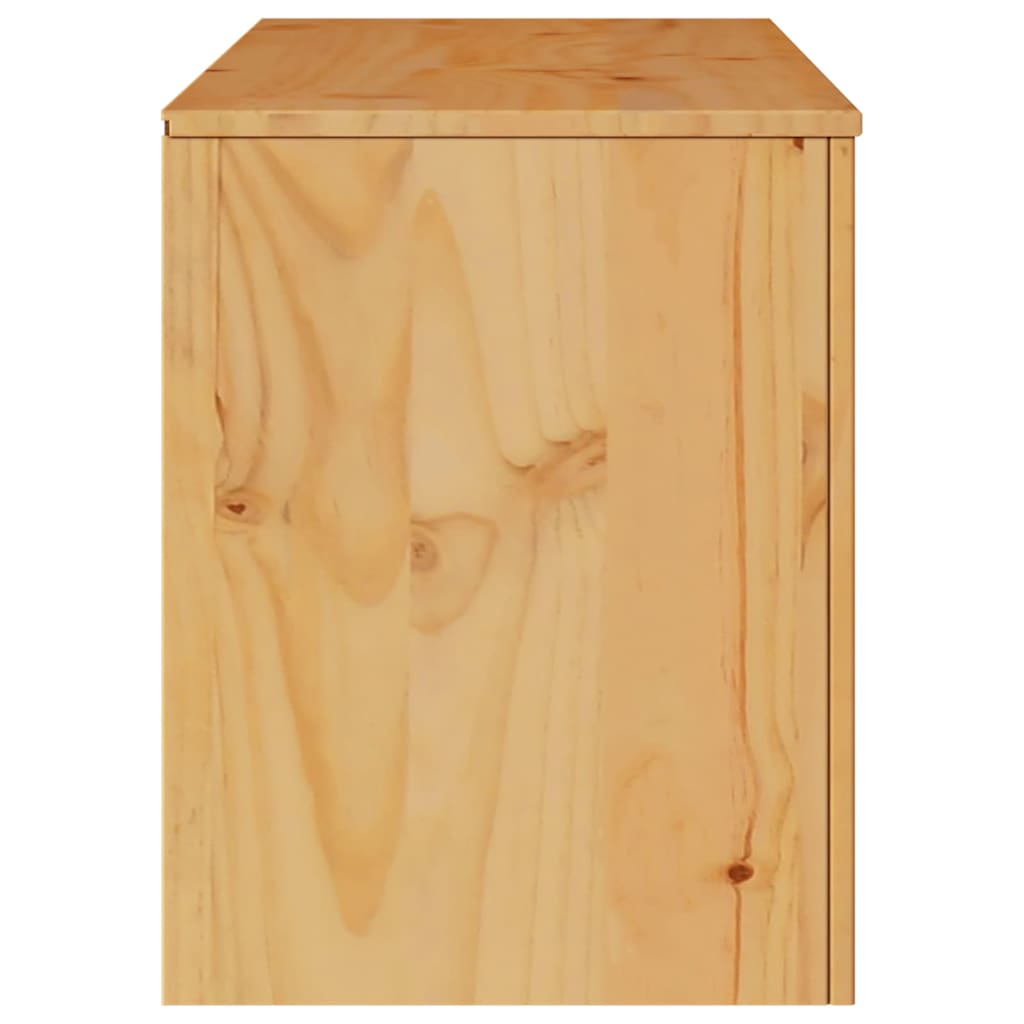 vidaXL Szafka pod telewizor z szufladą Drammen Dąb 99 x 43 x 55 cm