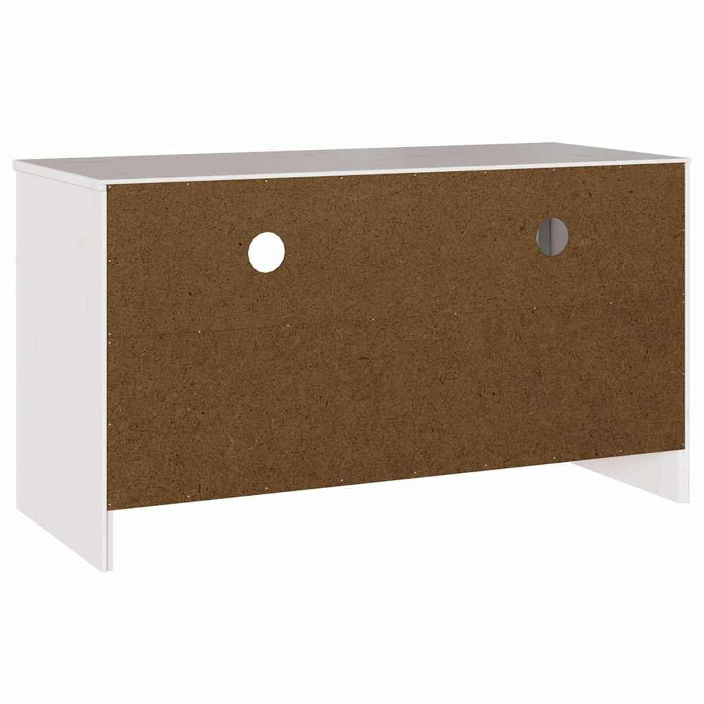 vidaXL Szafka pod telewizor z szufladą Drammen Biały 99 x 43 x 55 cm