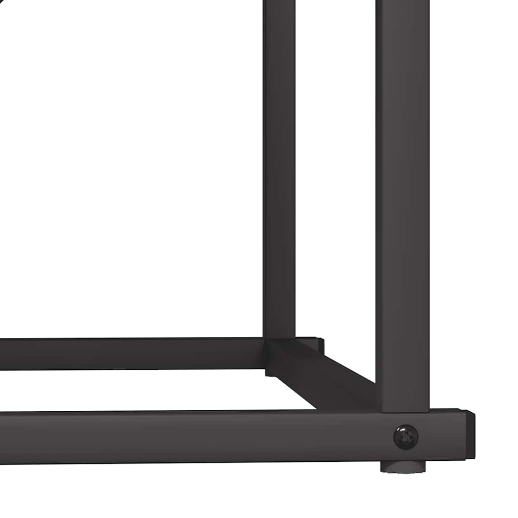 vidaXL Stojak na drewno opałowe 70x43x34,5 cm Stal walcowana na zimno