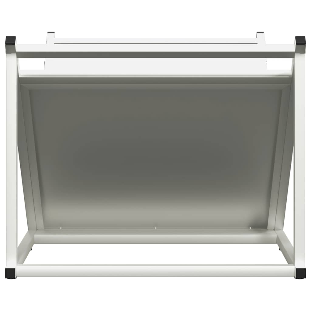 vidaXL Stojak na drewno opałowe 70x43x34,5 cm Stal walcowana na zimno