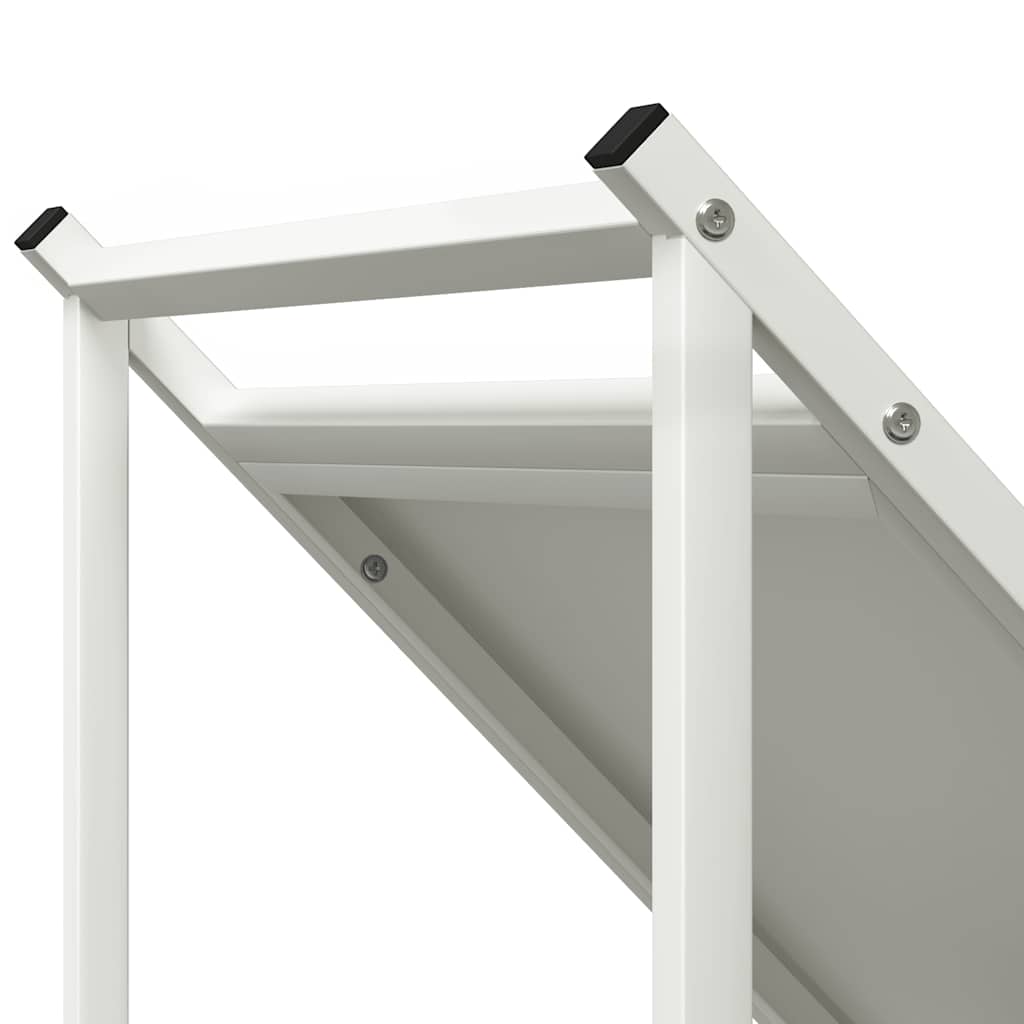 vidaXL Stojak na drewno opałowe 70x43x34,5 cm Stal walcowana na zimno
