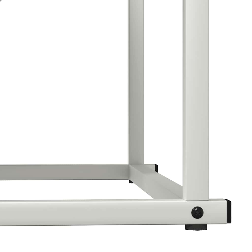 vidaXL Stojak na drewno opałowe 70x43x34,5 cm Stal walcowana na zimno