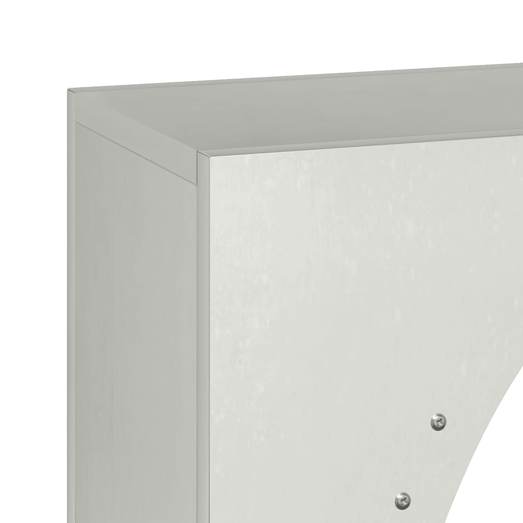 vidaXL Stojak na drewno opałowe 50x23x100 cm Stal nierdzewna