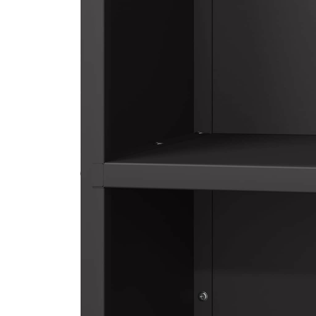 vidaXL Stojak na drewno opałowe 40x30x75 cm Stal walcowana na zimno