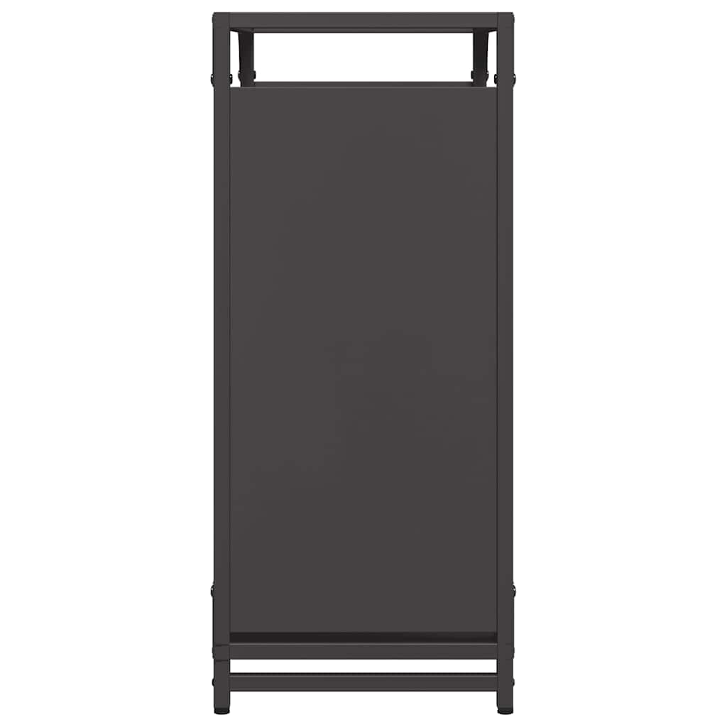vidaXL Stojak na drewno opałowe 60x28x65 cm Stal walcowana na zimno