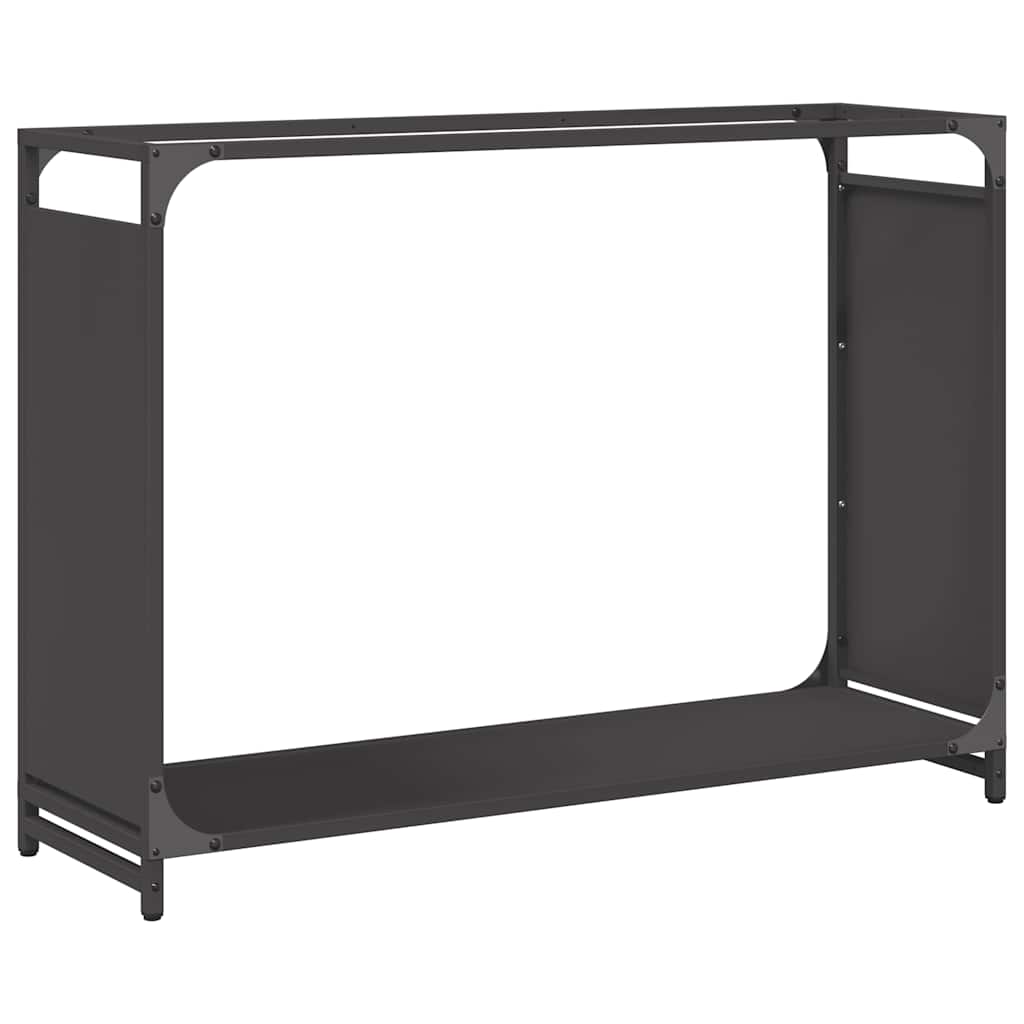 vidaXL Stojak na drewno opałowe 90x28x65 cm Stal walcowana na zimno