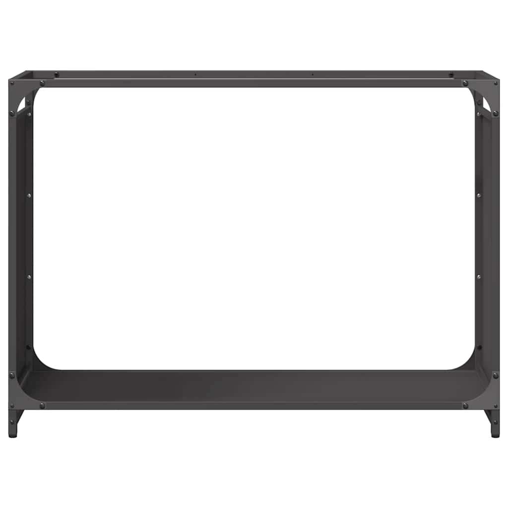 vidaXL Stojak na drewno opałowe 90x28x65 cm Stal walcowana na zimno