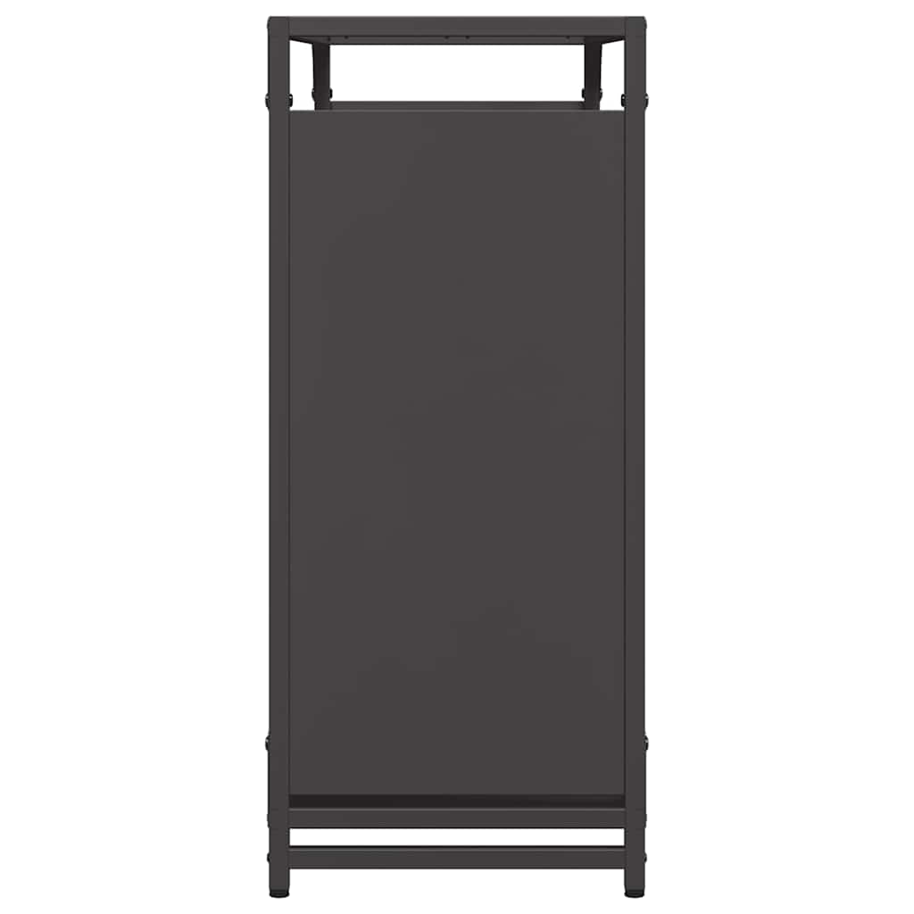 vidaXL Stojak na drewno opałowe 90x28x65 cm Stal walcowana na zimno