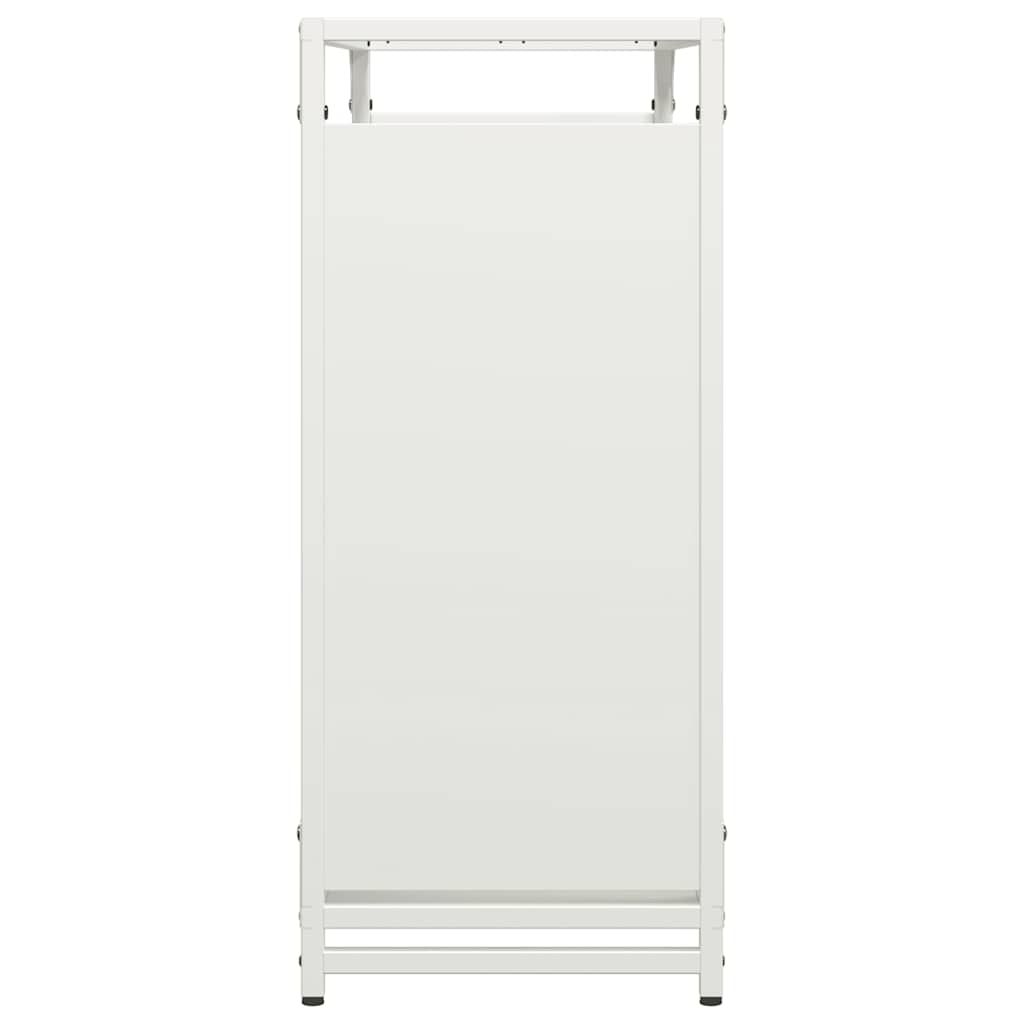 vidaXL Stojak na drewno opałowe 90x28x65 cm Stal walcowana na zimno