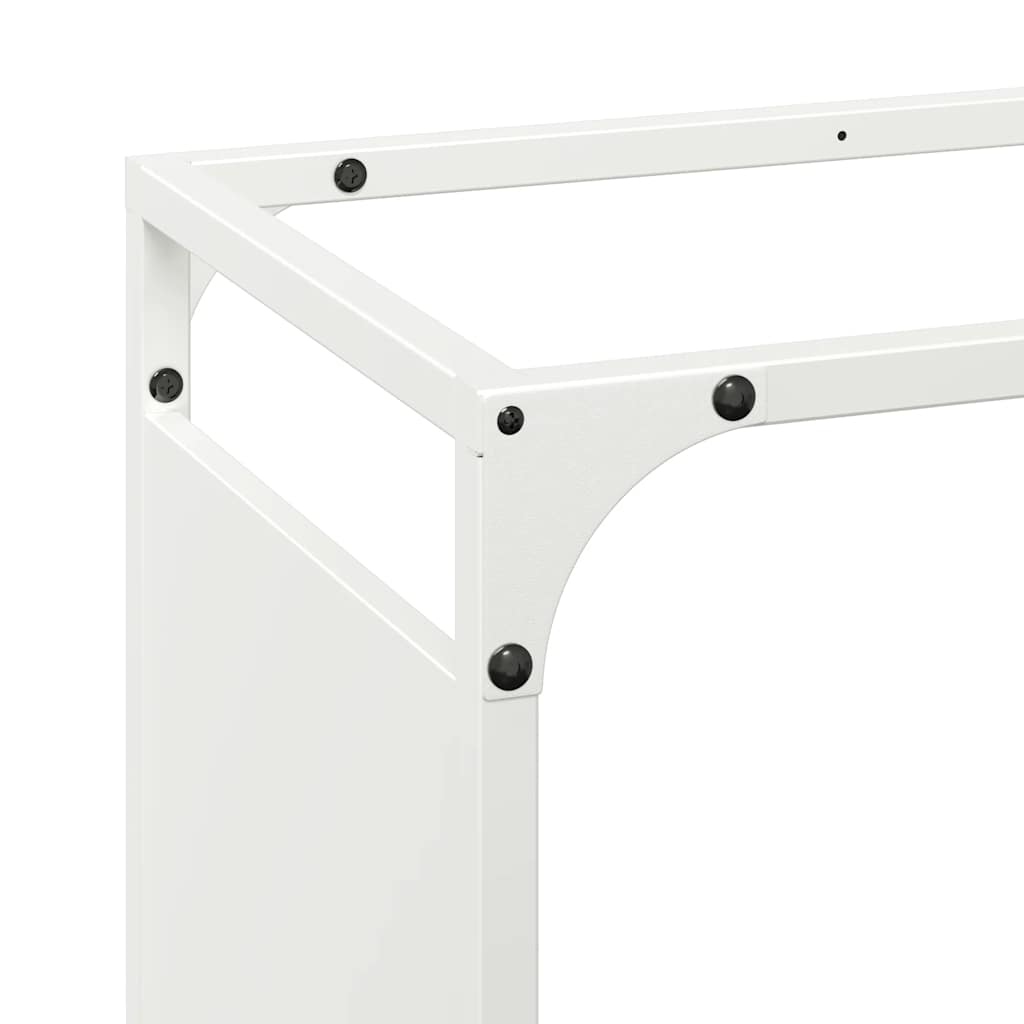 vidaXL Stojak na drewno opałowe 90x28x65 cm Stal walcowana na zimno