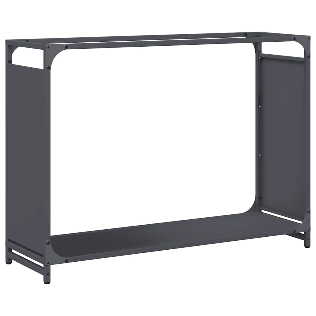 vidaXL Stojak na drewno opałowe 90x28x65 cm Stal walcowana na zimno