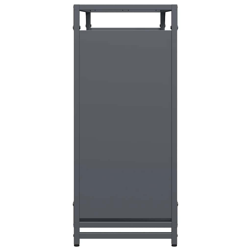 vidaXL Stojak na drewno opałowe 90x28x65 cm Stal walcowana na zimno