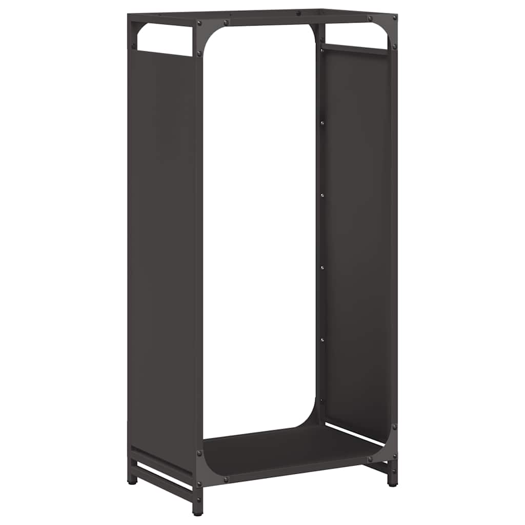 vidaXL Stojak na drewno opałowe 44x28x90 cm Stal walcowana na zimno