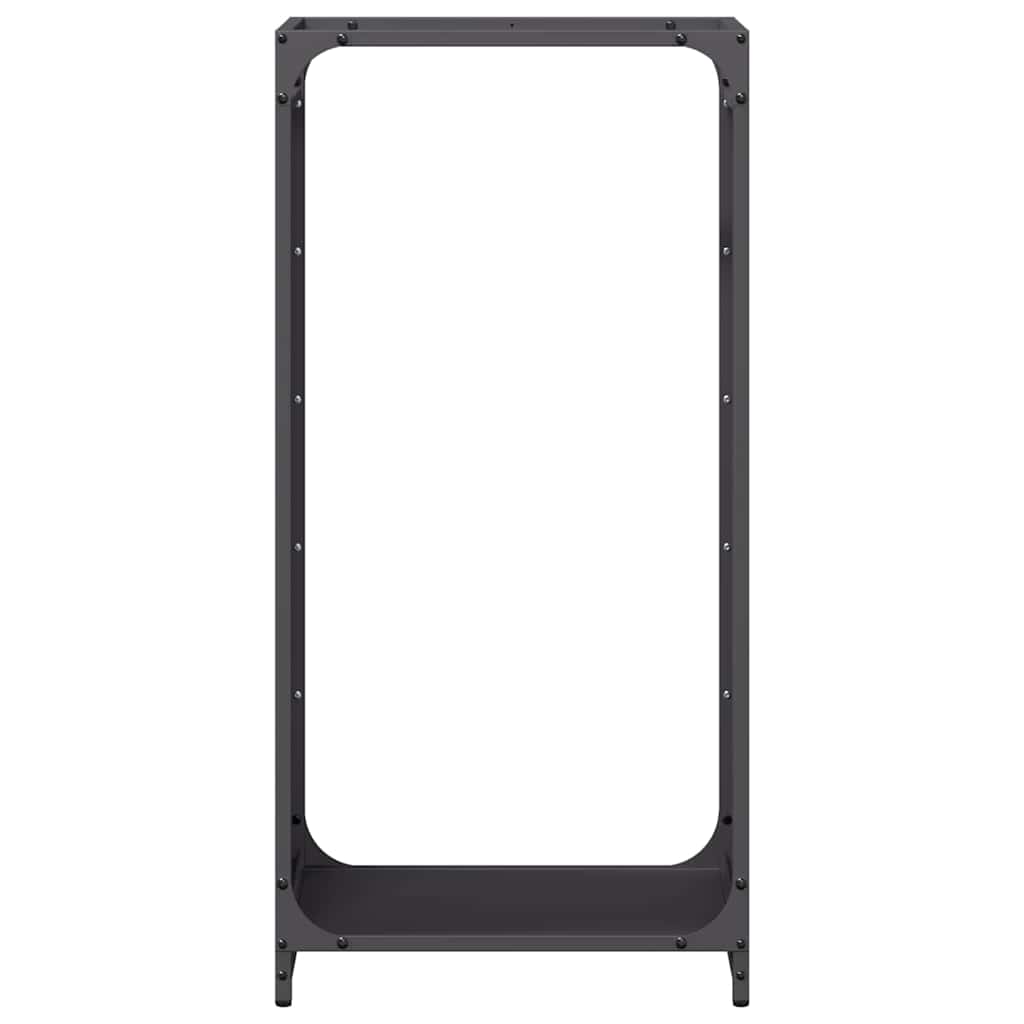 vidaXL Stojak na drewno opałowe 44x28x90 cm Stal walcowana na zimno