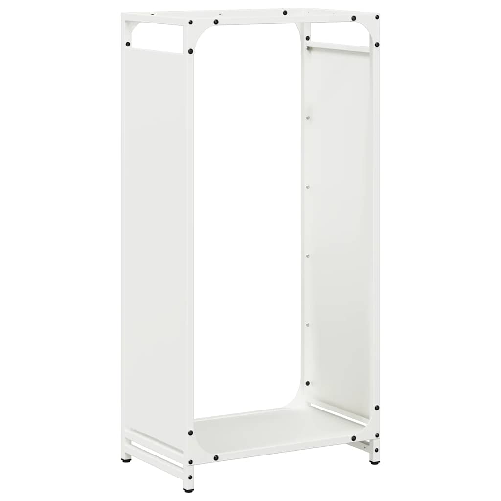 vidaXL Stojak na drewno opałowe 44x28x90 cm Stal walcowana na zimno