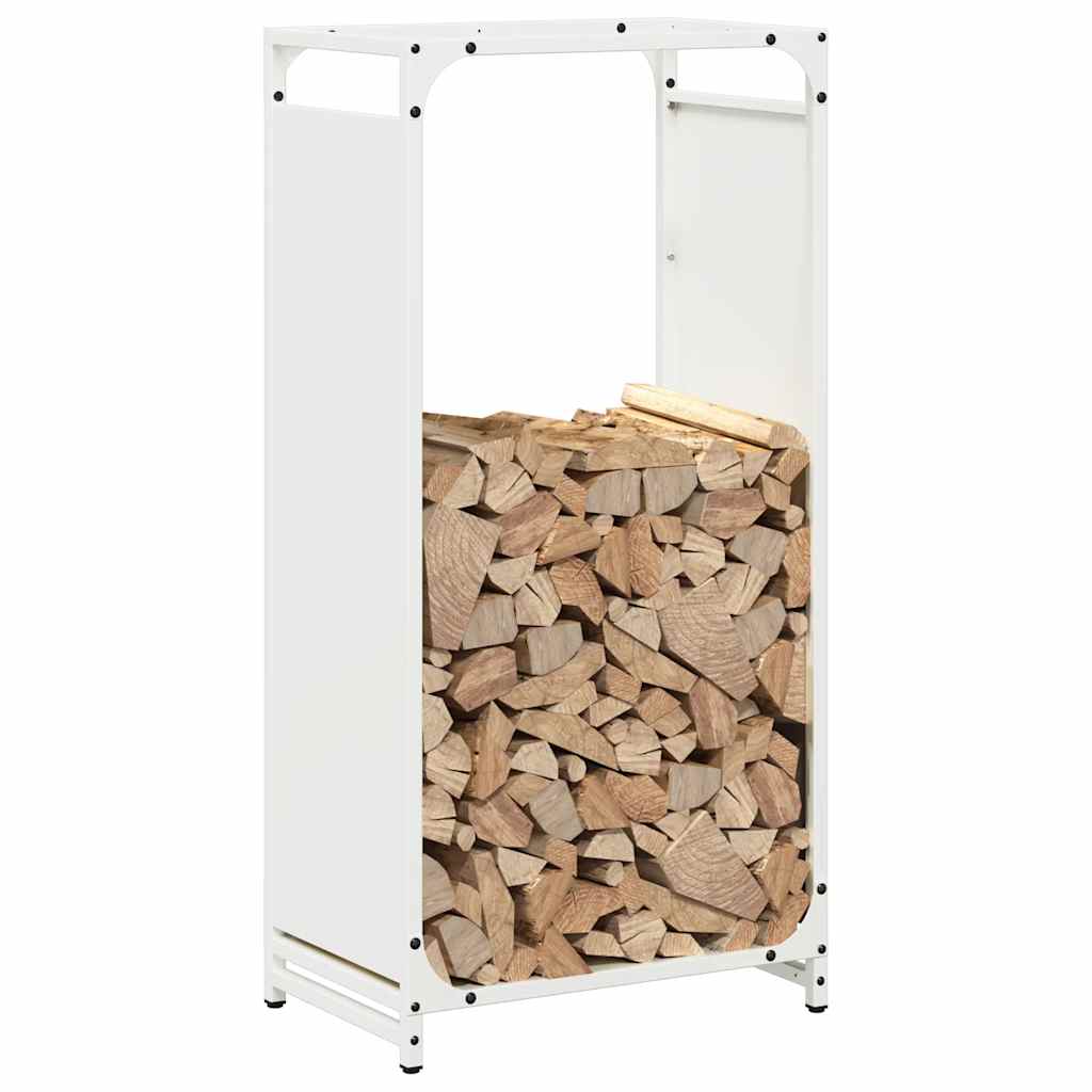 vidaXL Stojak na drewno opałowe 44x28x90 cm Stal walcowana na zimno