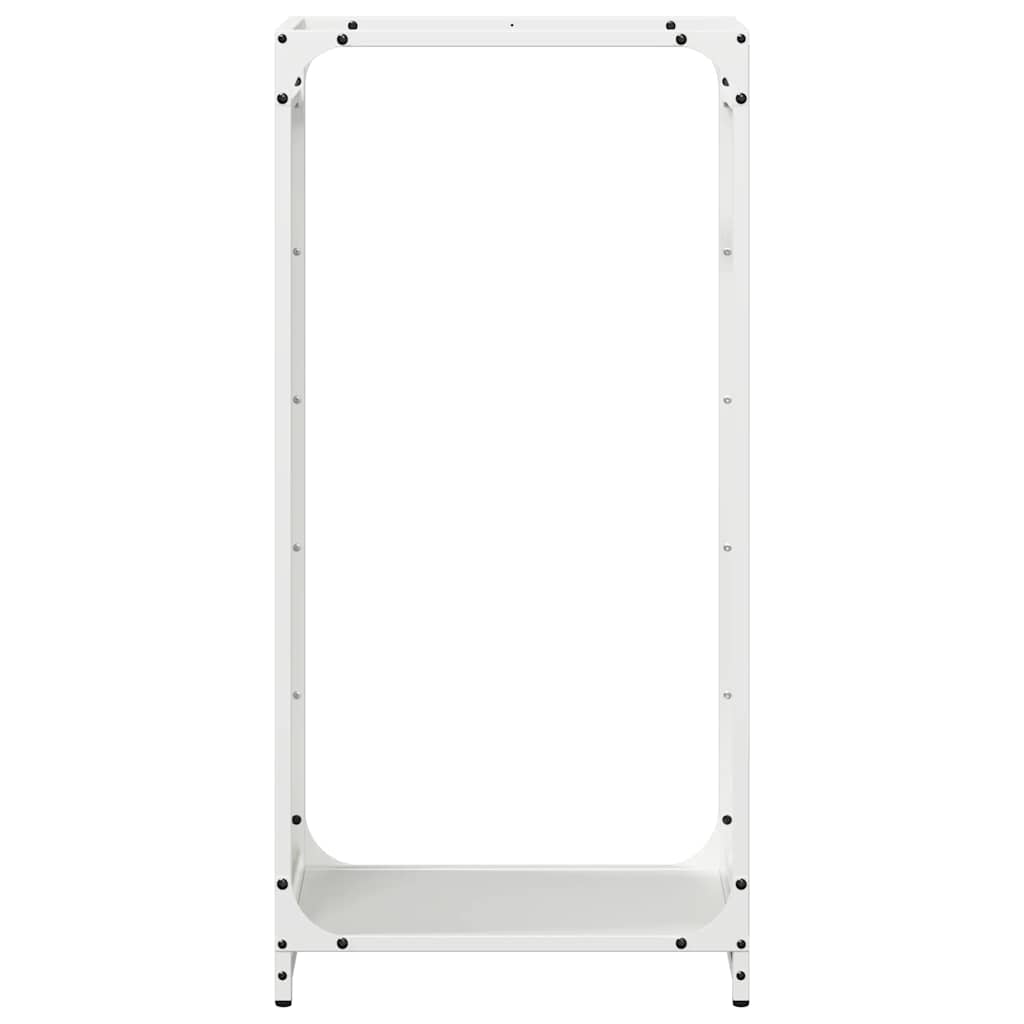 vidaXL Stojak na drewno opałowe 44x28x90 cm Stal walcowana na zimno