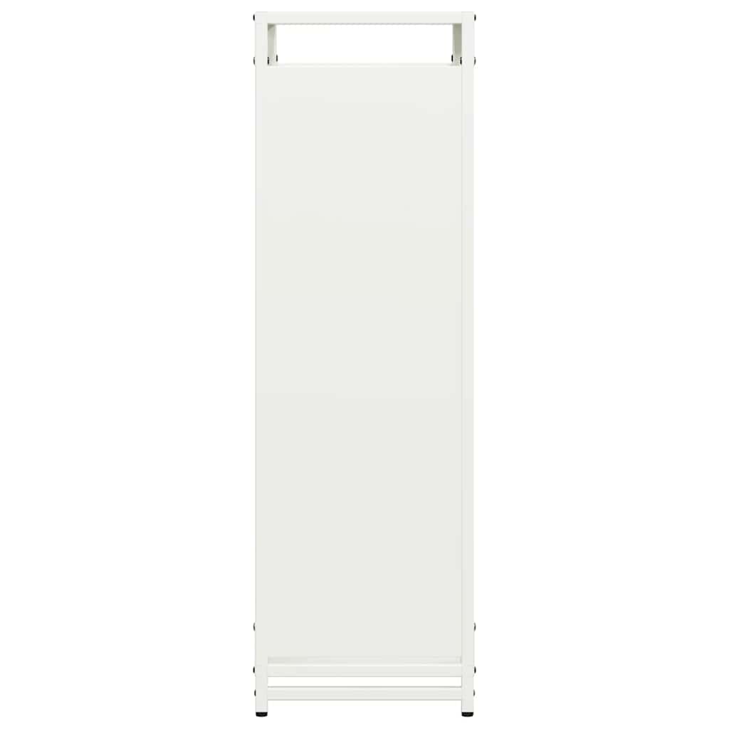 vidaXL Stojak na drewno opałowe 44x28x90 cm Stal walcowana na zimno