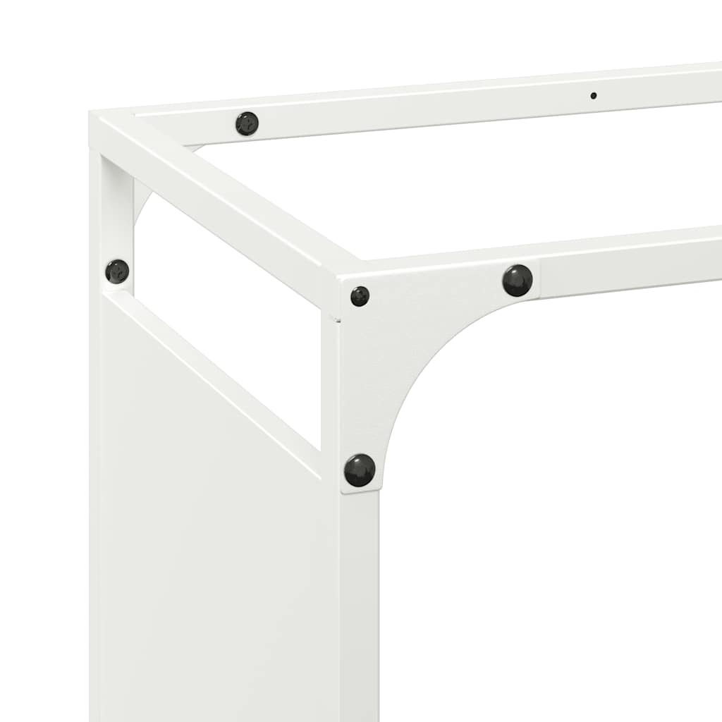 vidaXL Stojak na drewno opałowe 44x28x90 cm Stal walcowana na zimno