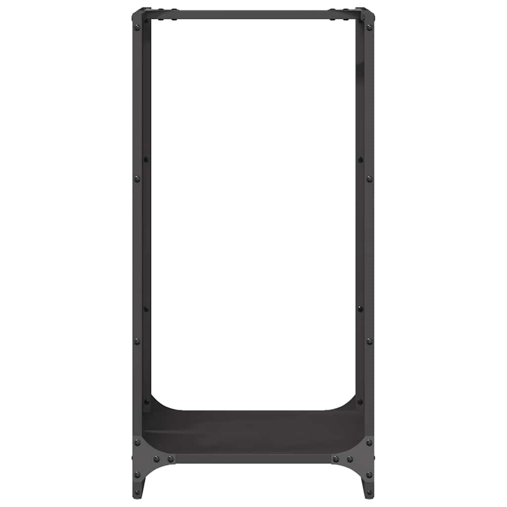 vidaXL Stojak na drewno opałowe 40x30x80 cm Stal walcowana na zimno