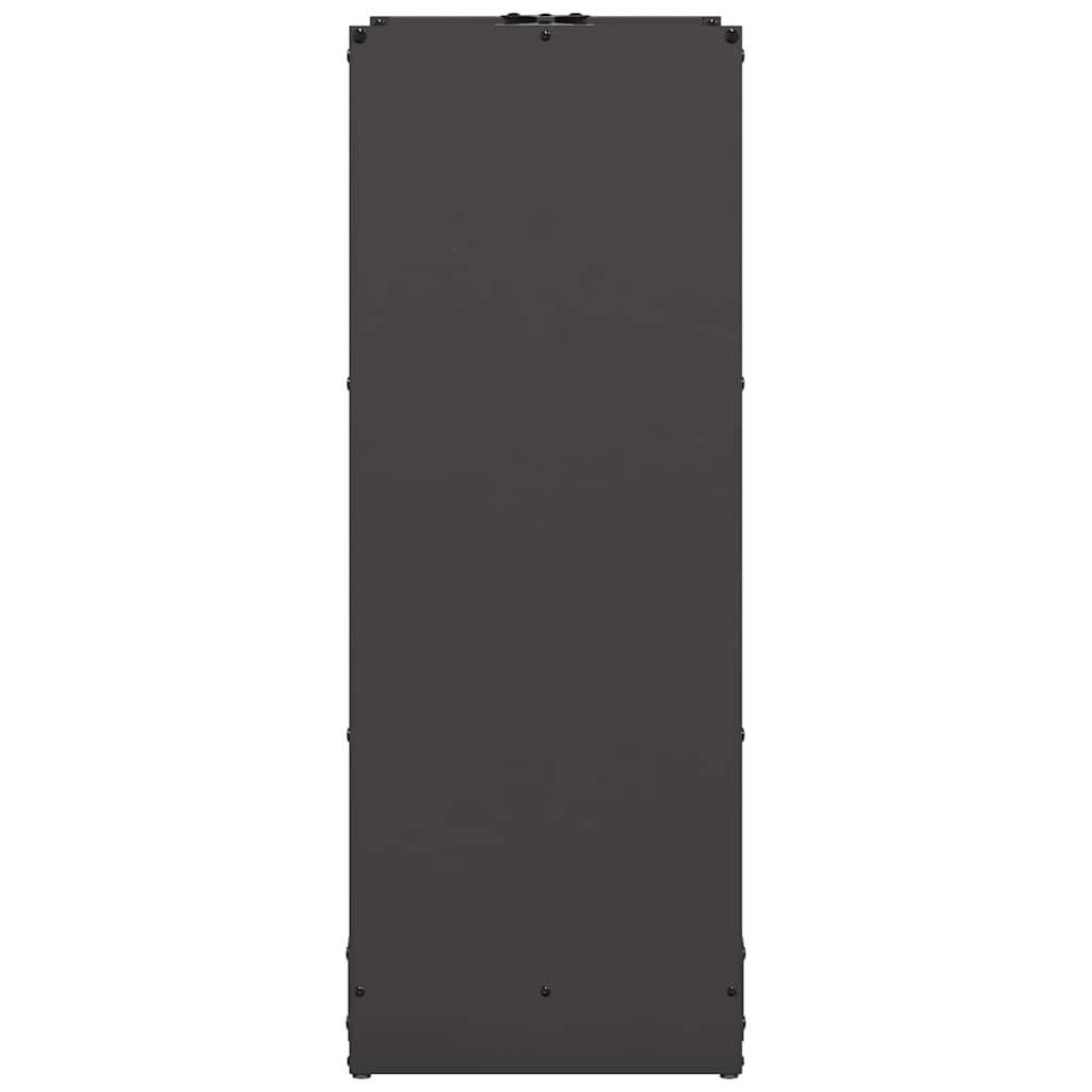 vidaXL Stojak na drewno opałowe 40x30x80 cm Stal walcowana na zimno