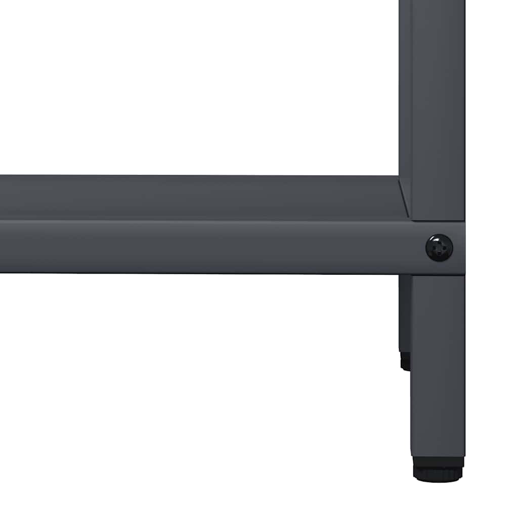vidaXL Stojak na drewno opałowe antracyt 40x25x120 cm