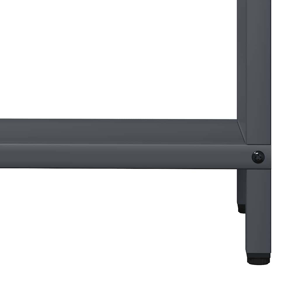 vidaXL Stojak na drewno opałowe antracyt 60x25x60 cm