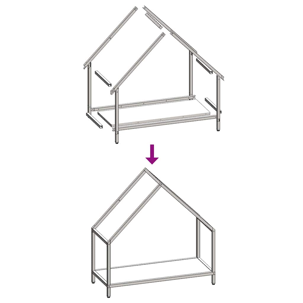 vidaXL Stojak na drewno opałowe Oliwkowo-zielony 60x25x60 cm