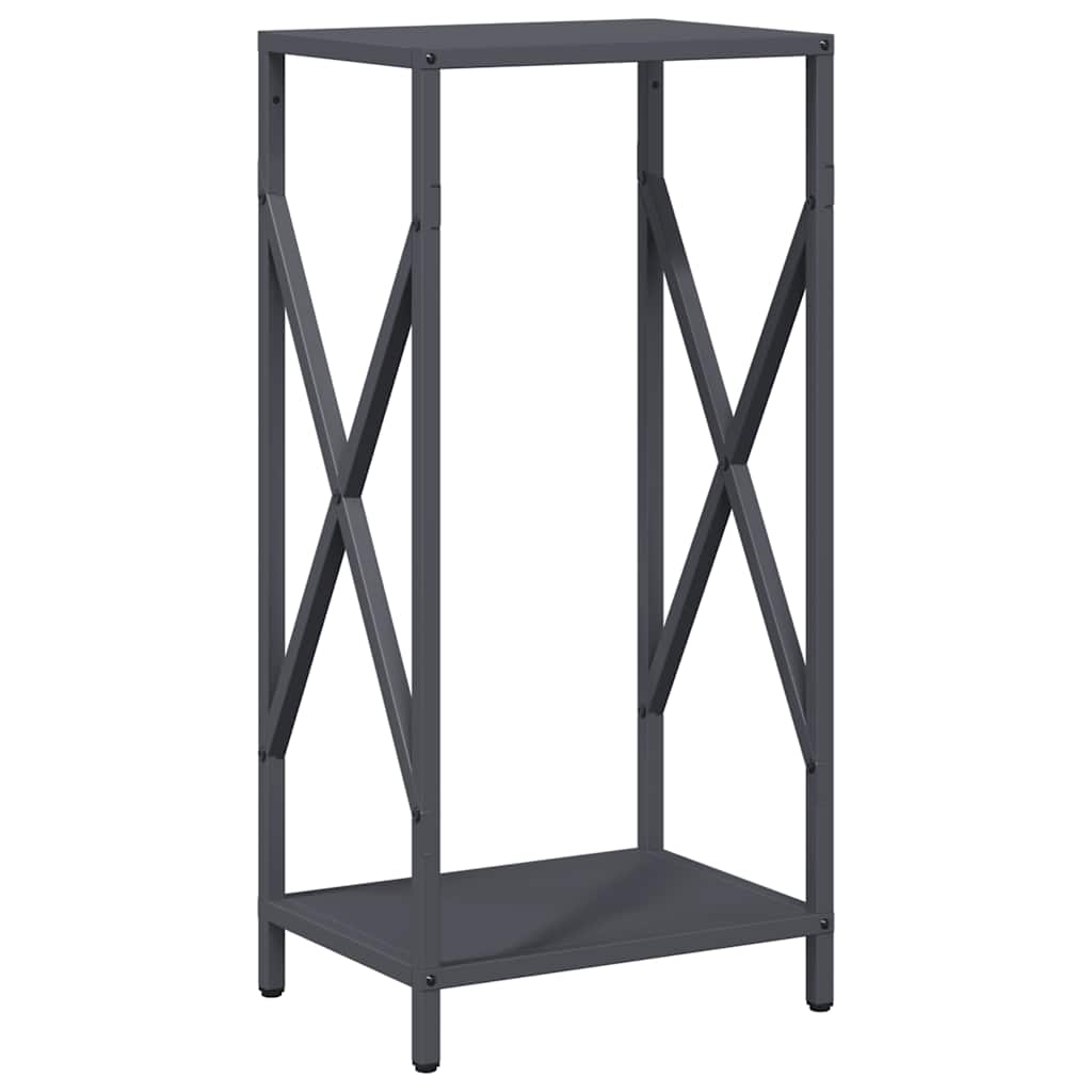 vidaXL Stojak na drewno opałowe antracyt 34x25x70 cm